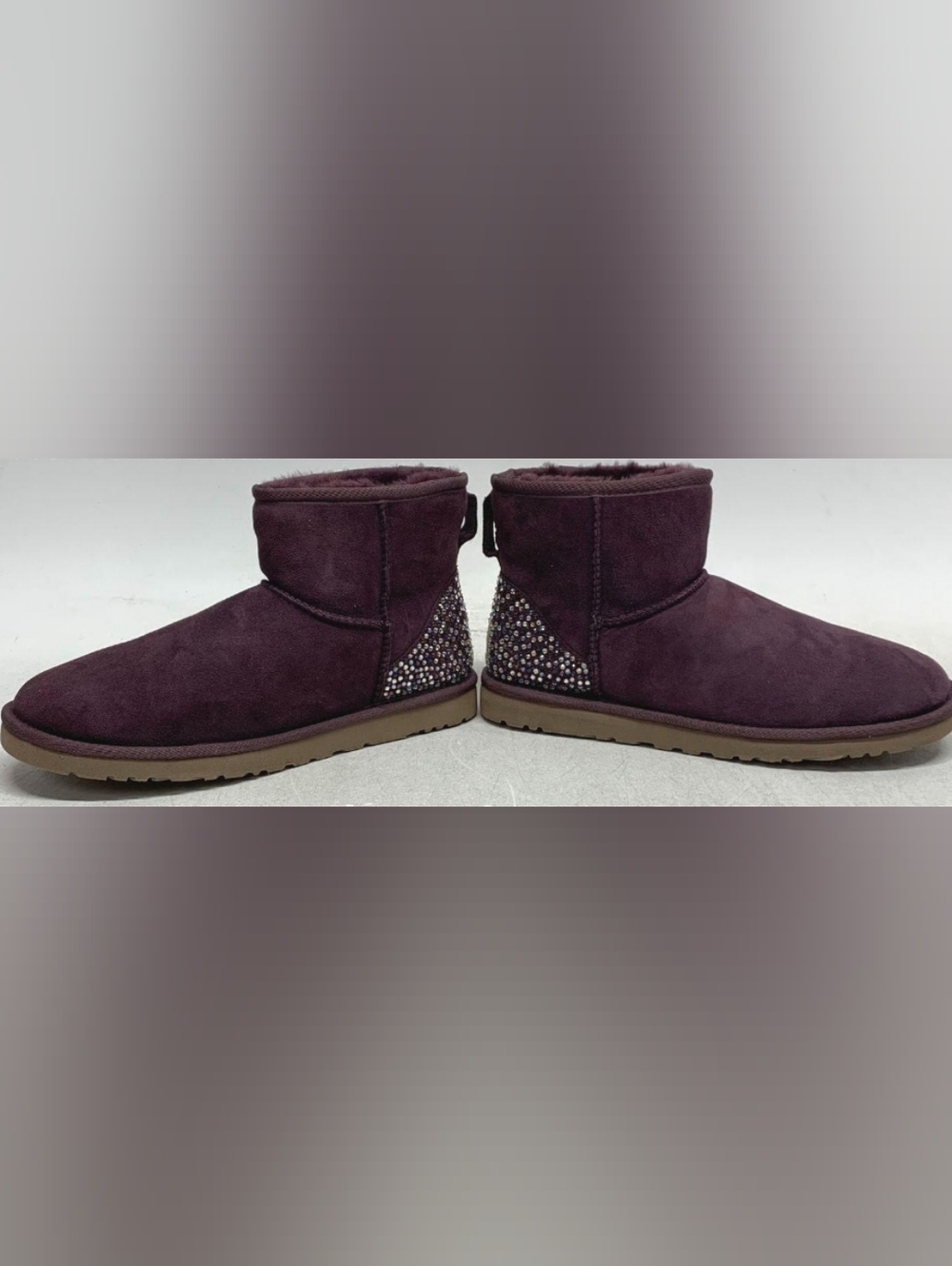 UGG Classic Mini Studs Boots Size 9 Used Exc MSRP $160